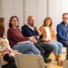 Okrogla miza - Aleksandra Koprivnikar (Zadruga Jarina z. o. o.), Ana Movrin (Občina Trzin), Katja Rebolj (Zavod Raspro), Peter Ložar (Občina Trzin), Rok Capuder (Zavod 404) in Zvonka T. Simčič (Zavod CCC).